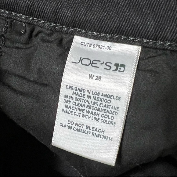 joe's Jeans Women's Finn Skinny Ankle Jean in Braelyn Distressed Raw Hem - Picture 7 of 12